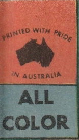 All Color Printed with Pride in Australia
