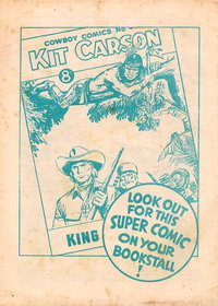 Kit Carson Cowboy Comics [No. 40]