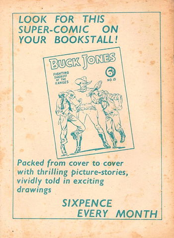 Buck Jones Cowboy Comics [No. 15] (1951?)