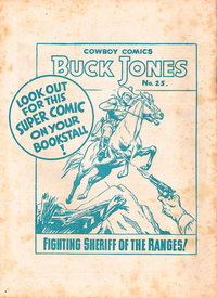 Buck Jones Cowboy Comics [No. 25]