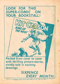 Kit Carson King of the West [No. 7]