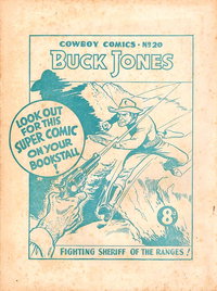 Buck Jones Cowboy Comics [No. 20]