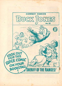 Buck Jones Cowboy Comics [No. 28]