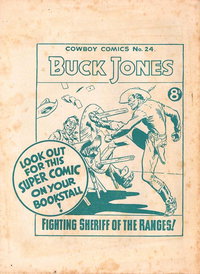 Buck Jones Cowboy Comics [No. 24]