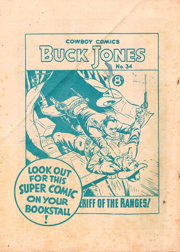 Buck Jones Cowboy Comics [No. 34] (1952)