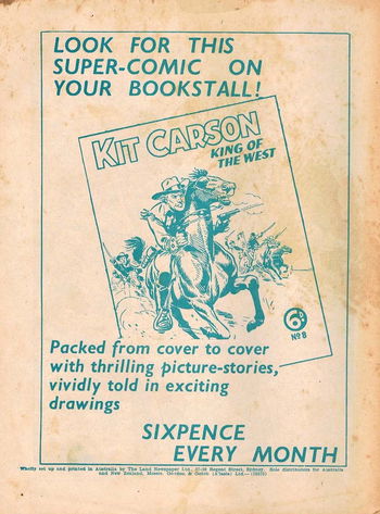 Kit Carson King of the West [No. 8] (1950)