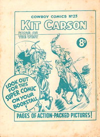 Kit Carson Cowboy Comics [No. 23]