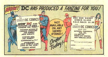 Now! DC Has Produced a Fanzine for You! (1974?)