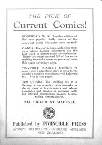 The Pick of Current Comics