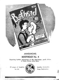 Boofhead No. 4