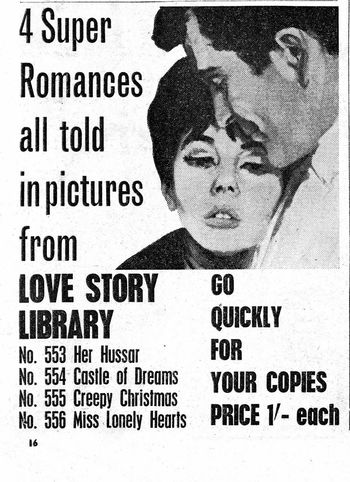 Love Story Library [4 super romances: 553, 554, 555, 556] (1965)