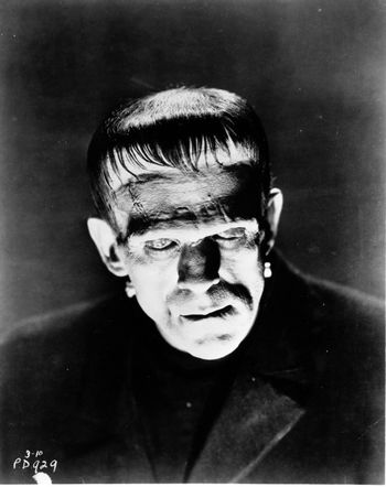 Boris Karloff [as Frankenstein] (1931?)