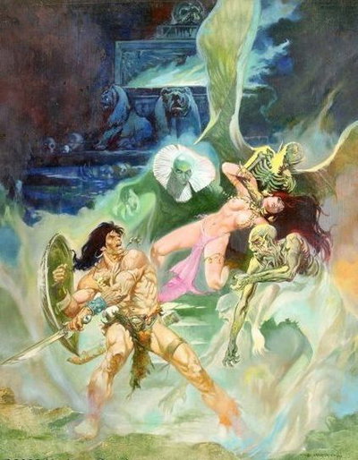 Esteban Maroto [The Berserker / Conan and the Zombies] 1977?
