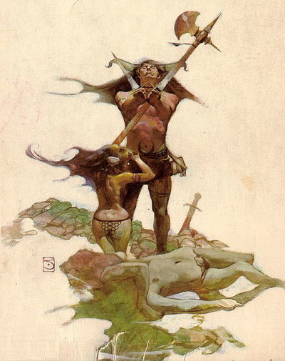 Jeff Jones [Savage Tales #3] 1969?