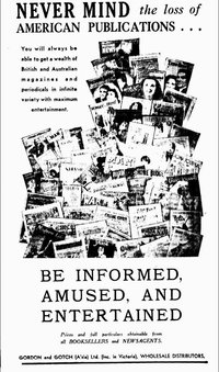 Never Mind the Loss of American Publications…