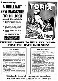 Topix #1 [Advocate, 4 February 1954]