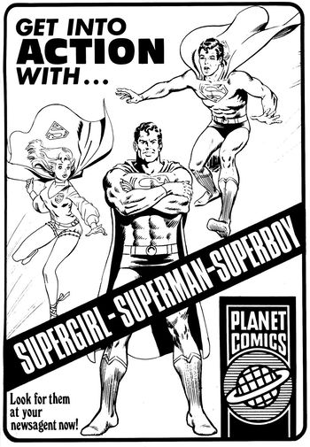 Get into Action [Planet Comics] (1977-1978)