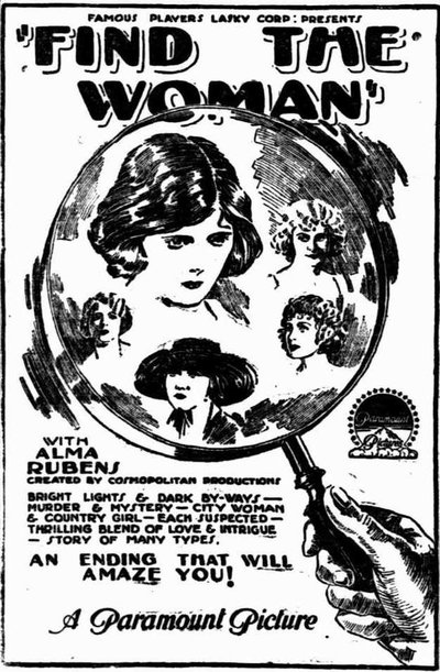 Find the Woman [A Paramount Picture] 1922