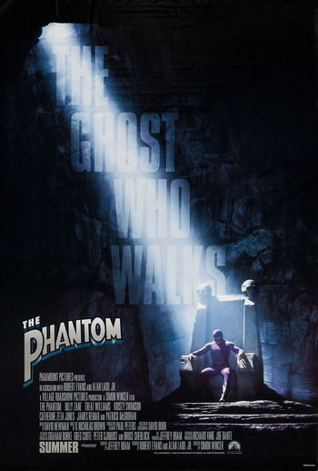 The Phantom movie poster (1996)