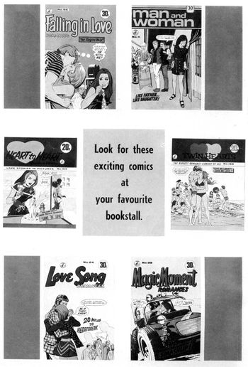 Look for These Exciting Comics [Falling in Love] (1973)