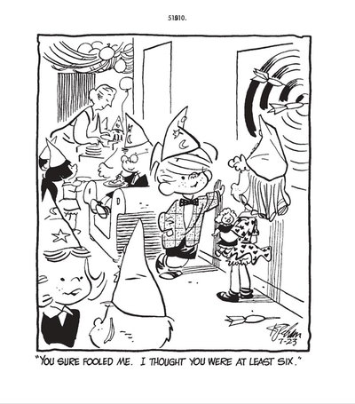 Dennis the Menace daily (The Post-Hall Syndicate) 1954?-07-23 1954?