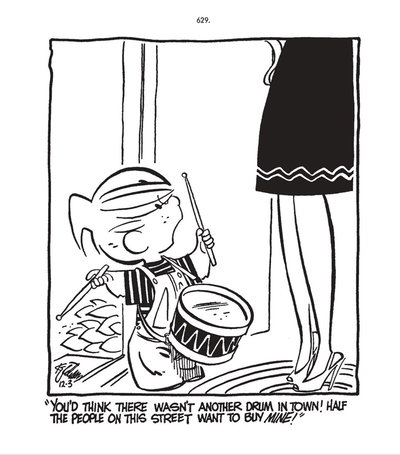 Dennis the Menace daily (The Post-Hall Syndicate) 1954?-12-03 1854?–1954?