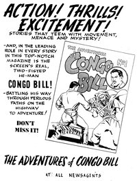 Action! Thrills! Excitement! [The Adventures of Congo Bill]