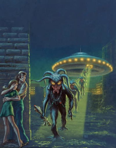 Frank Kelly Freas [Unknown Worlds of Science Fiction #1] 1975