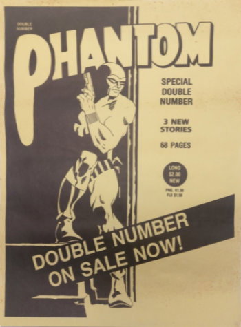The Phantom #840A Promotional Poster 1985