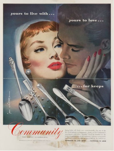 Jon Whitcomb [Community cutlery] 1950–1951