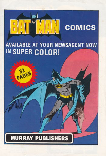 Batman Comics [Murray Publishers] (1979)