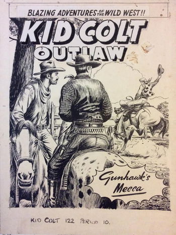 Kid Colt Outlaw #122 [Maurice Bramley] (1961)