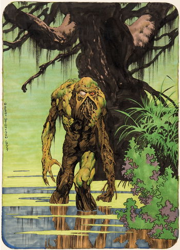 Swamp Moster [Bernie Wrightson] (1974)