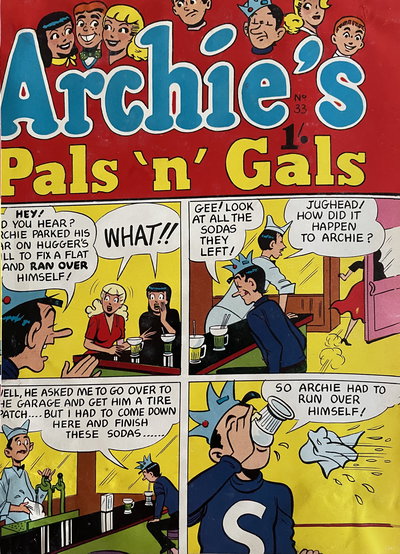 Archie's Pals 'n' Gals #33 [Peter van den Elshout, original art] 1957?