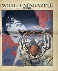 The World Magazine, 1 February 1931 [Color Gravure Feature Section] 1931
