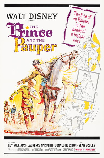 Walt Disney Presents the Prince and the Pauper [Movie poster] 1962
