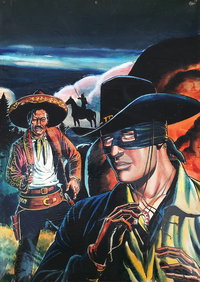 Twilight Ranger (Apache Comics) #2 [Keith Chatto] 1955?