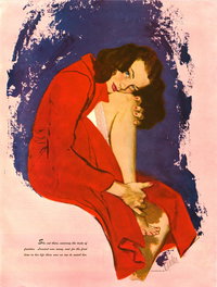 the Ladies' Home Journal, March 1947 [Al Parker] 1947