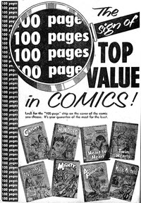 100 Pages - The Sign of Top Value in Comics