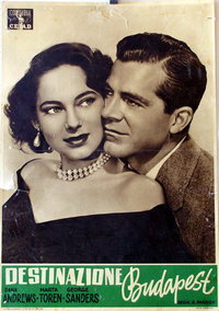 Destinazione Budapest [Assignment Paris] 1952
