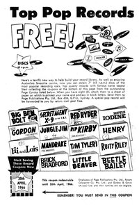 Top Pop Records Free! [April 1966]