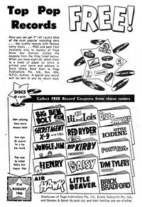 Top Pop Records Free! [August 1966]