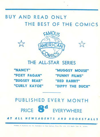 Famous American Comics (1953?-1954?)