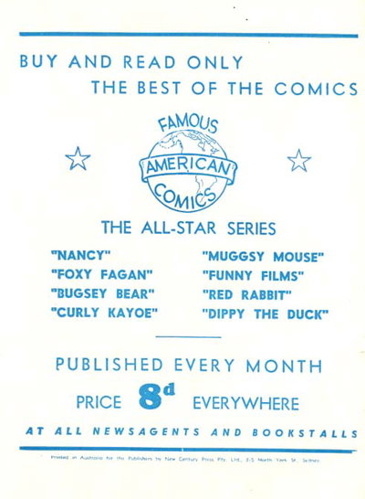 Famous American Comics 1953?–1954?
