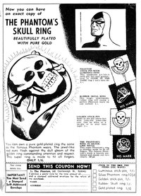 The Phantom's Skull Ring [Beautifully plated with gold]