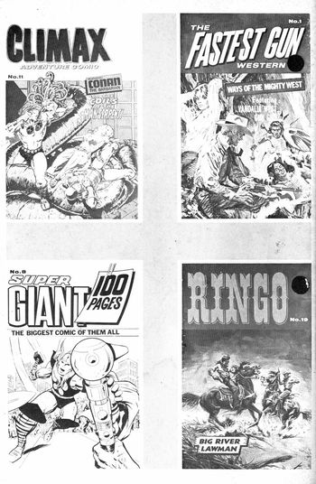 Climax, The Fastest Gun, Super Giant, Ringo (1974)