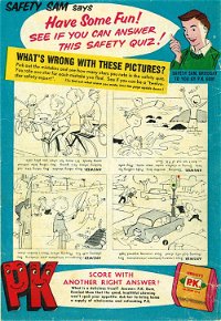 Wrigley's [Safety Sam Says Have Some Fun!] [J23] (1958?)