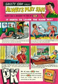 Wrigley's [Safety Sam says Always Play Safe] [K22] (1959)
