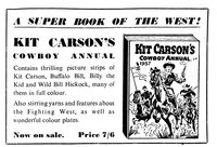Kit Carson's Cowby Annual 1957