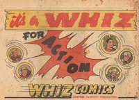 It's a Whiz for Action [Whiz Comics Monte Hale]